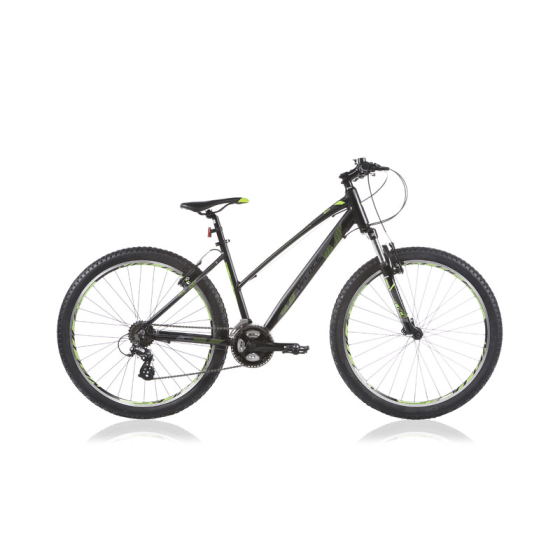 Mountainbike OUTRAGE 601 27,5 Inch Dame Antraciet-Groen Mountainbike OUTRAGE 601 27,5 Inch Dame Antraciet-Groen